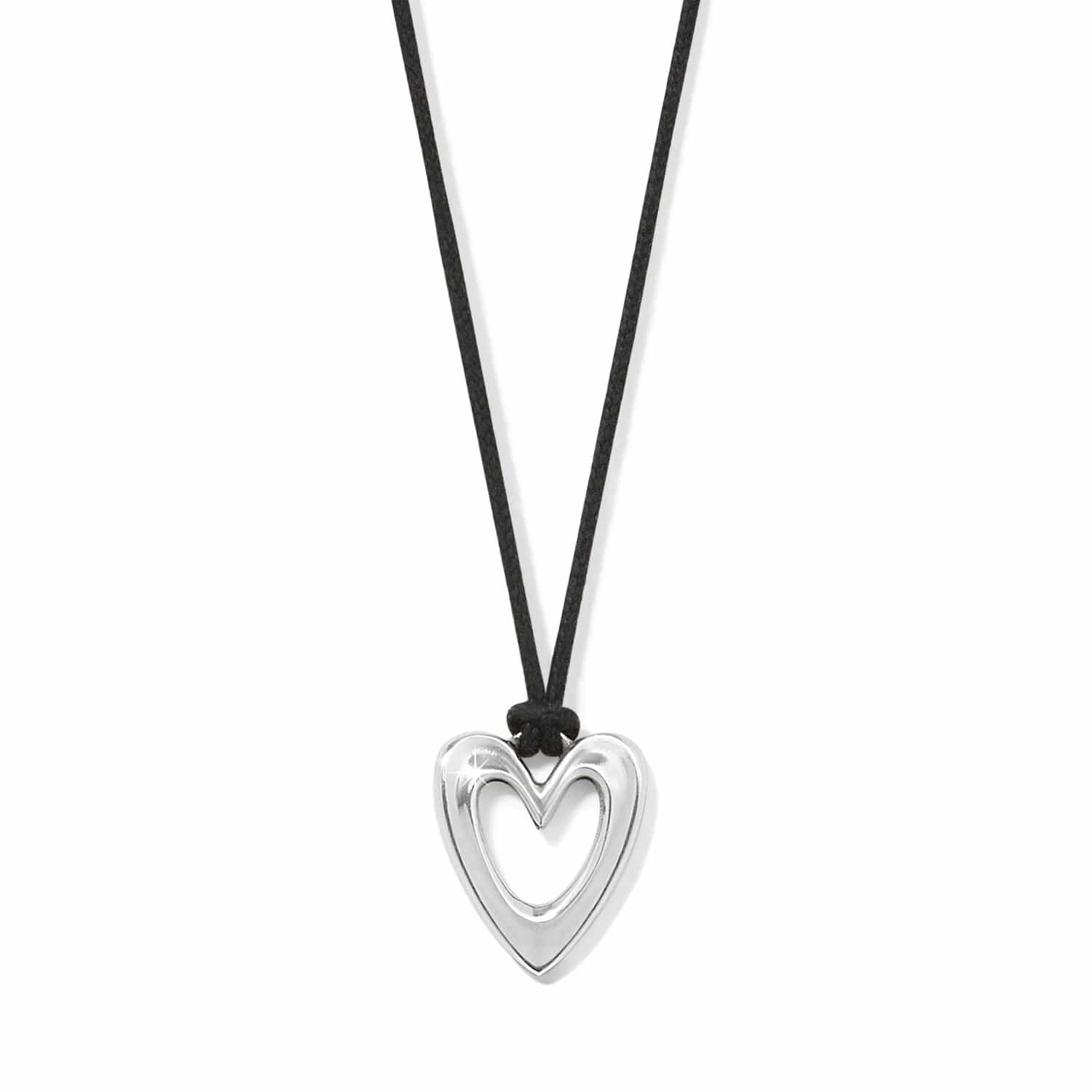 cascade-open-heart-petite-cord-necklace__silver-black_0