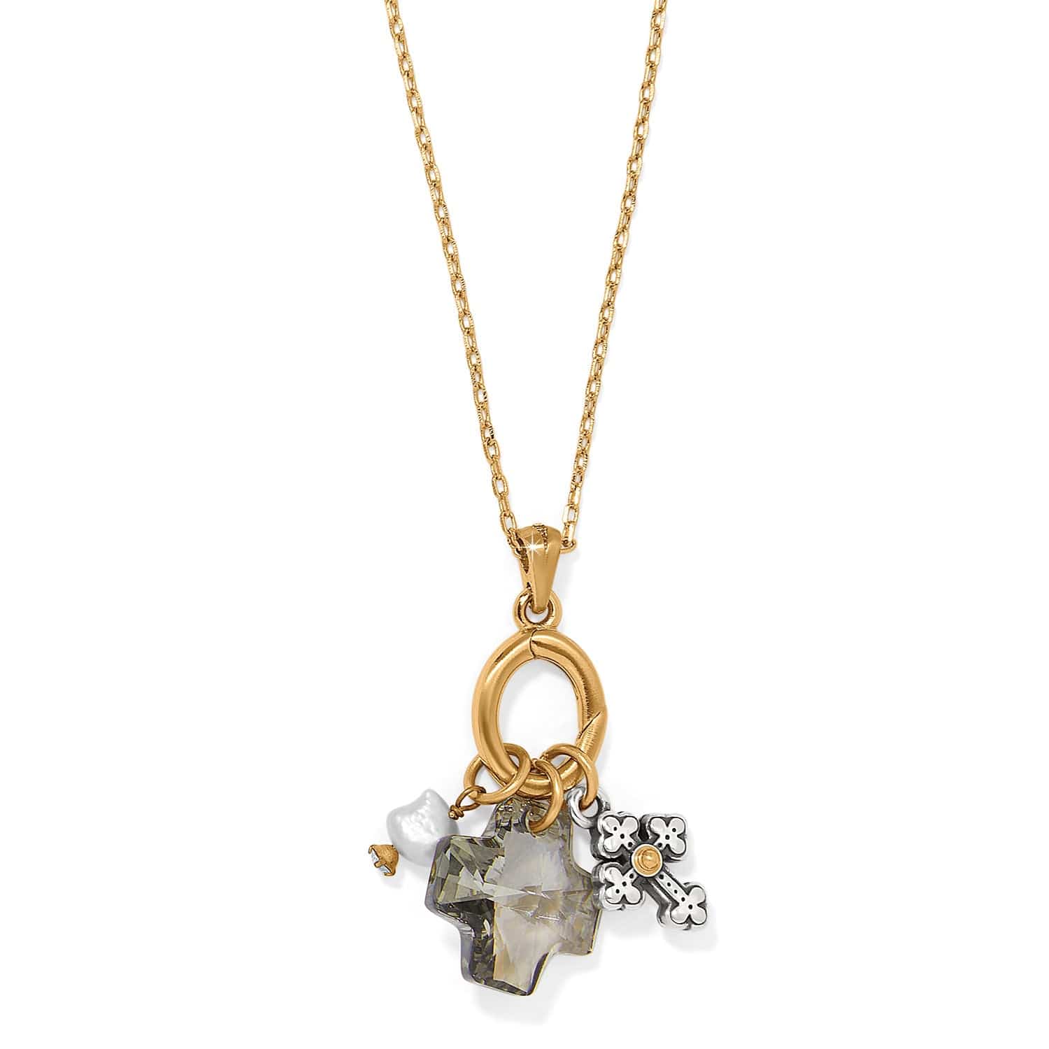 heavenly-cross-short-necklace__silver-gold_0