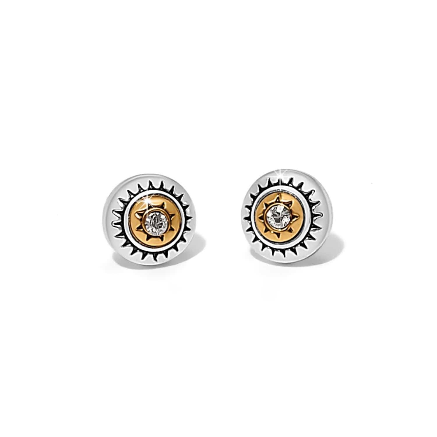 mosaic-cerrillos-post-earrings__silver-gold_0