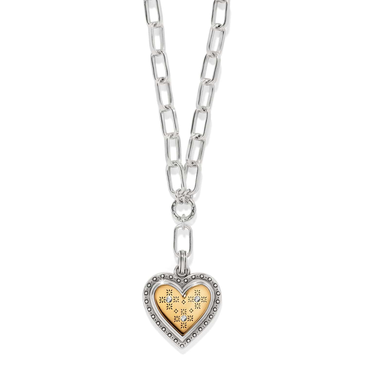 mosaic-heart-two-tone-necklace__silver-gold_0