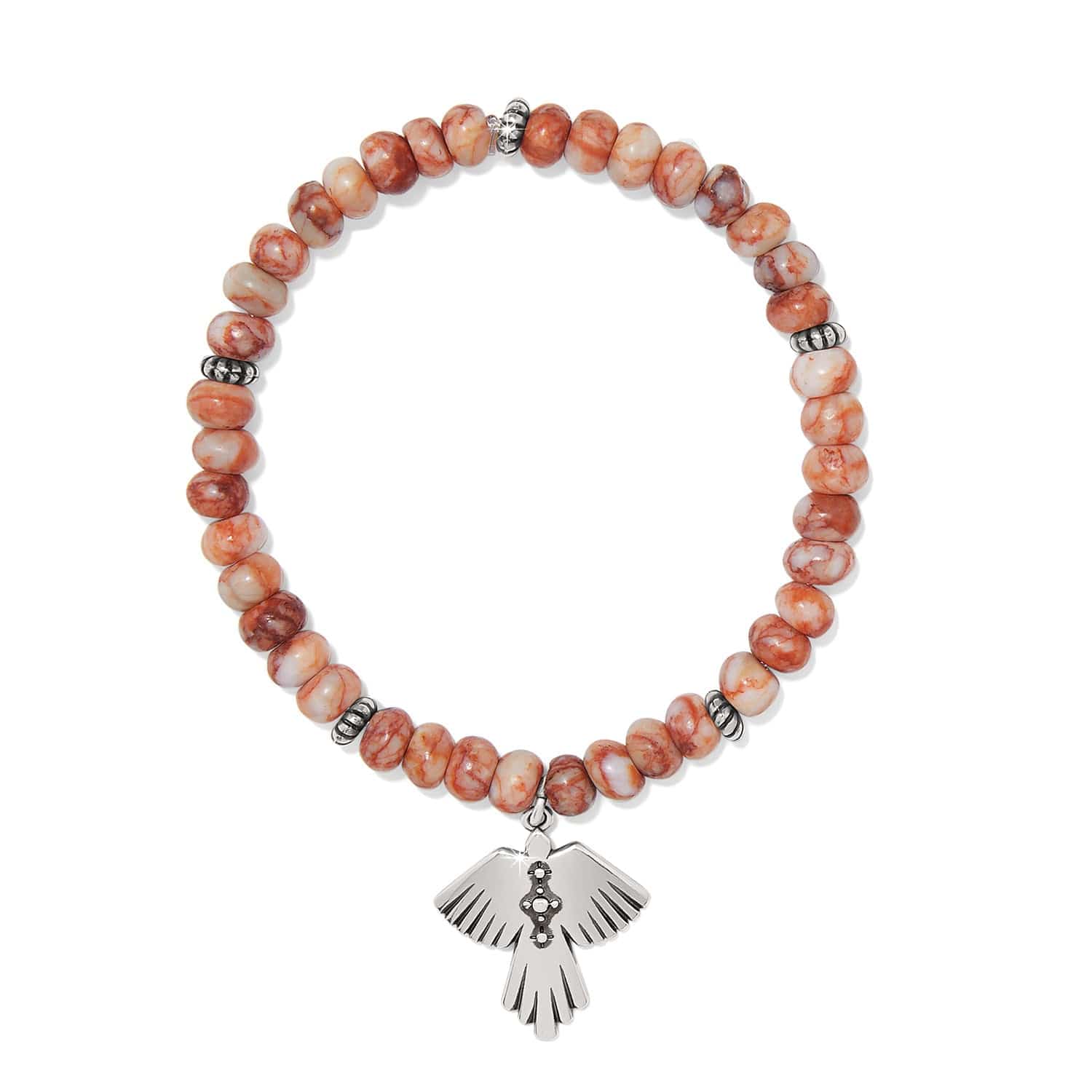 mosaic-mojave-flight-stretch-bracelet__silver-red_0