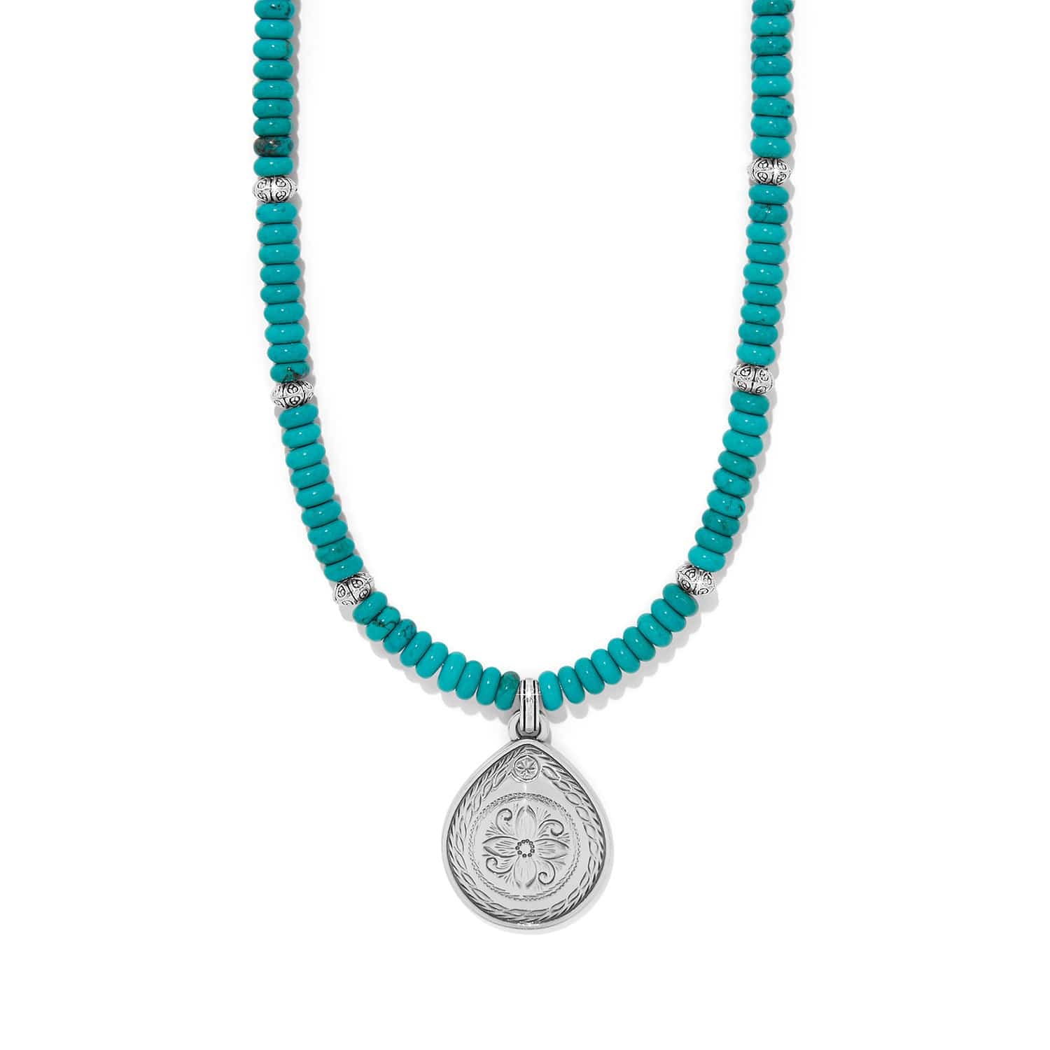 mosaic-turquoise-teardrop-necklace__silver-turquoise_0