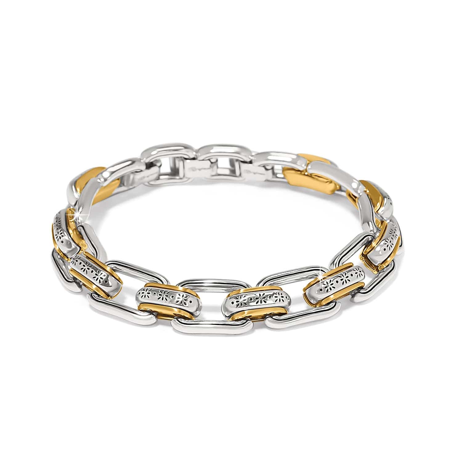 mosaic-two-tone-links-bracelet__silver-gold_0