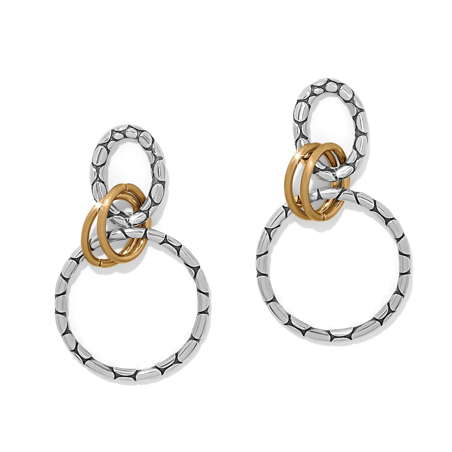 pebble-link-two-tone-post-drop-earrings__silver-gold_0