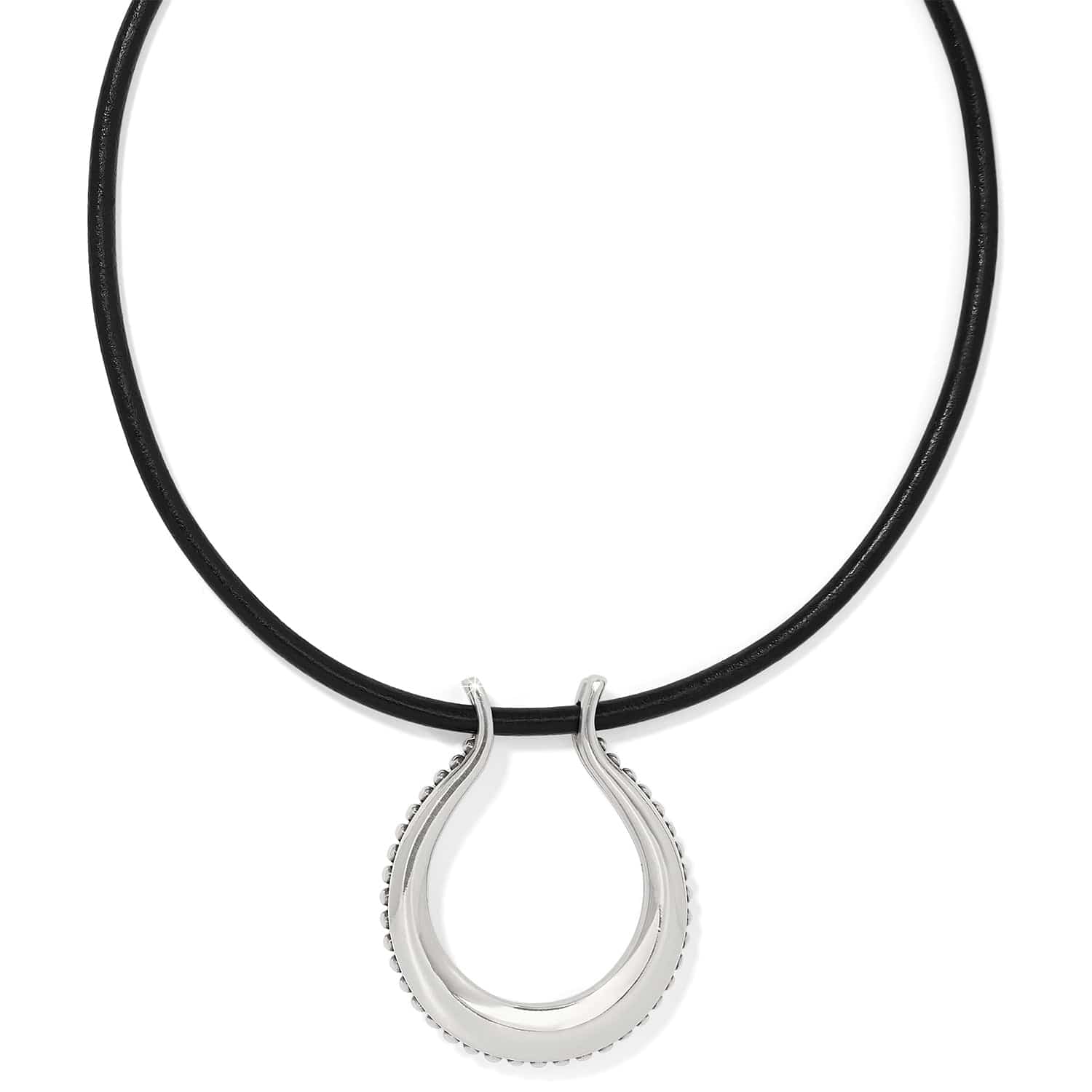 pretty-tough-arch-leather-necklace__silver-black_0