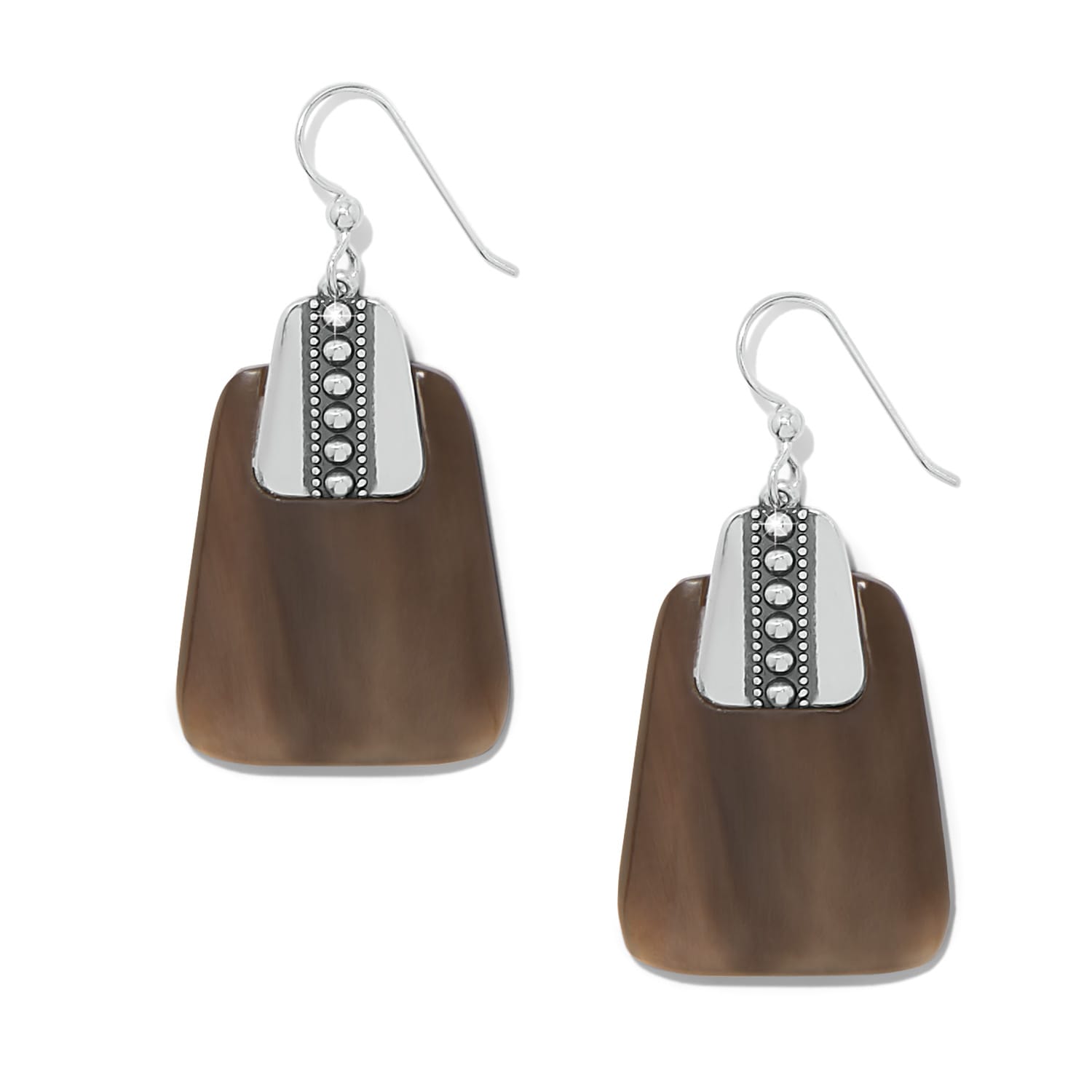 pretty-tough-geo-horn-french-wire-earrings__brown_0