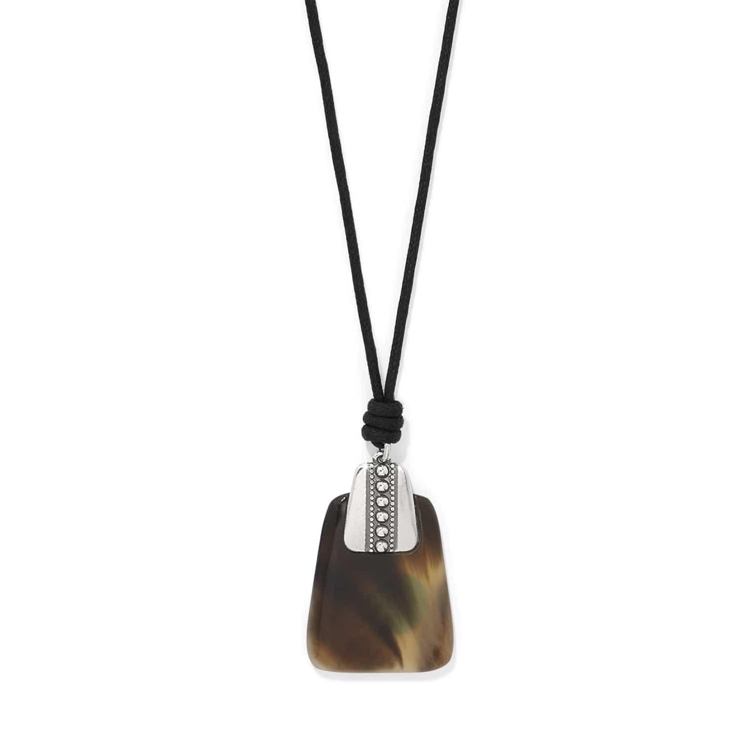pretty-tough-geo-horn-petite-necklace__brown_0