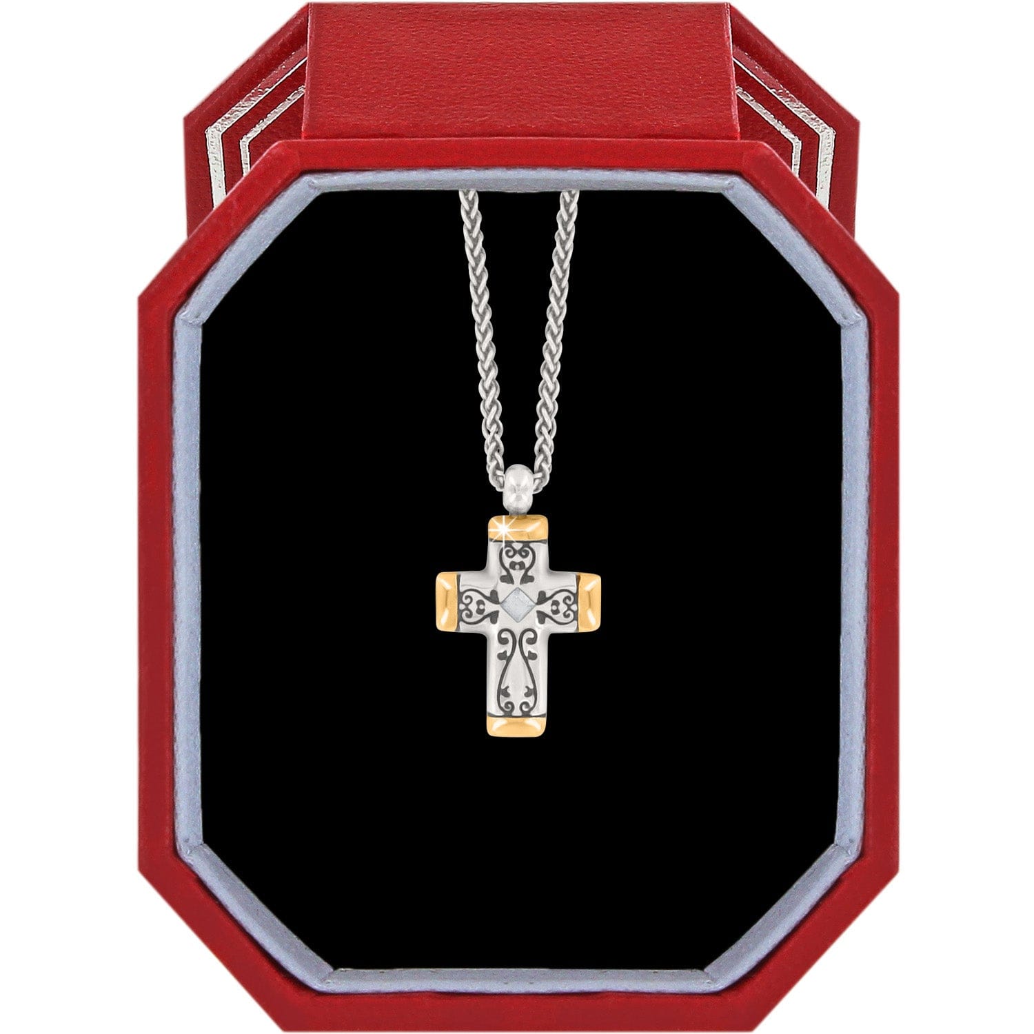 venezia-petite-cross-necklace-gift-box__silver-gold_0