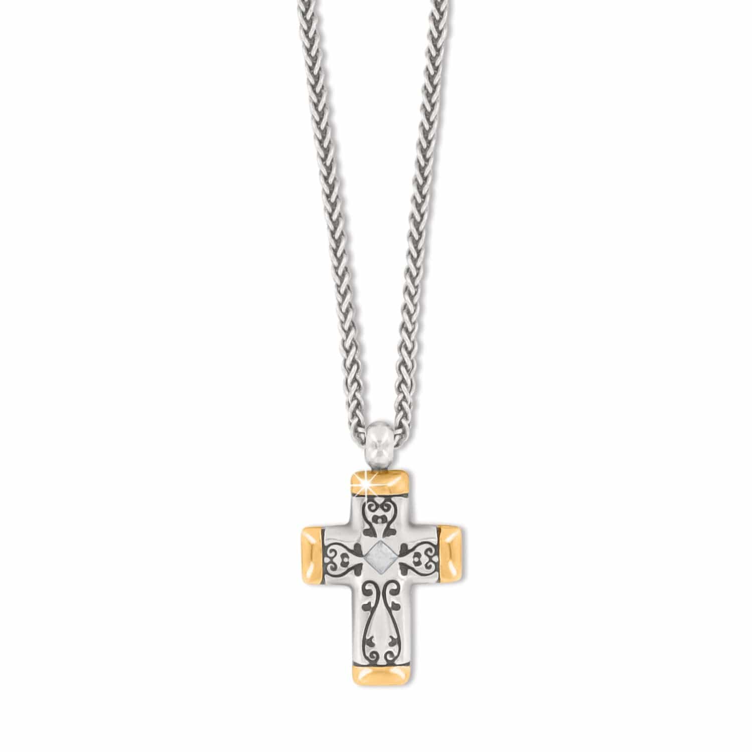 venezia-petite-cross-necklace__silver-gold_0